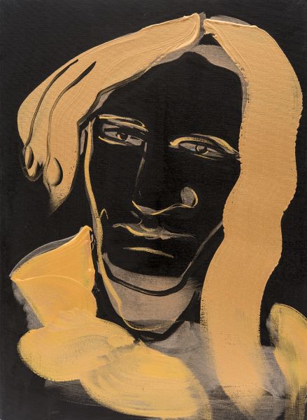 Oscar Wilde, 2015, Acrylic on Canvas, 73x53cm